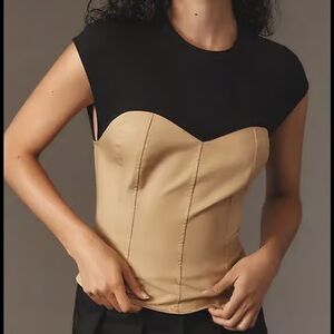 NWT Maeve corset top